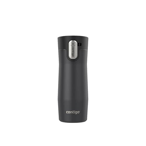 Contigo West Loop 3.0 Stainless Steel Insulated Travel Mug, Leak Proof with AutoSeal Lid, 16oz, Matte Black - Engineered Drinkware
