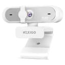 NexiGo N660P Pro 4K Webcam with Distortion-Free Lens, 1080p 60 fps Autofocus USB Streaming Camera, 3DNR, Noise-Canceling Mics & Privacy Cover, Web Cam for Gaming/Live Streaming/PC/Mac/Switch 2, White - 4K Webcams