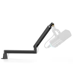 InnoGear 2026 Upgraded Microphone Boom Arm, Magnetic Cable Management Low Profile Mic Stand 360° Rotatable Desk Mount for Fifine AM8 K669B Blue Yeti HyperX QuadCast SoloCast AT2020, Black - Creator Audio