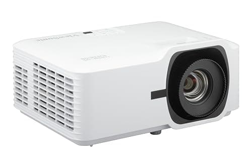 ViewSonic LS741HD 5000 Lumens 1080p Laser Projector with H/V Keystone, 4 Corner Adjustment, 360 Degree Projection, 1.6X Optical Zoom, LAN Control, and 24/7 Operation - Home Projectors