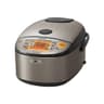 Zojirushi NP-HCC18XH Induction Heating System Rice Cooker and Warmer, 1.8 L, Stainless Dark Gray - Premium Rice Cookers
