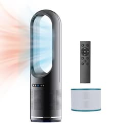 Faryuan 3 IN 1 Tower Fan, 31.5Inch Cooling & Heating Bladeless Fan with HEPA Filter 99.97%, Floor Fan Combo 80° Oscillating with Remote, 8H Timer for Indoor, Bedroom, Home Office Room - High-End Air Purifiers