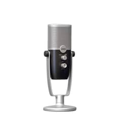 AKG Pro Audio Ara Professional USB-C Condenser Microphone, Dual Pattern Audio Capture Modes for Podcasting, Video Blogging, Gaming and Streaming, Blue & Silver - Creator Audio