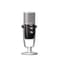 AKG Pro Audio Ara Professional USB-C Condenser Microphone, Dual Pattern Audio Capture Modes for Podcasting, Video Blogging, Gaming and Streaming, Blue & Silver - Creator Audio