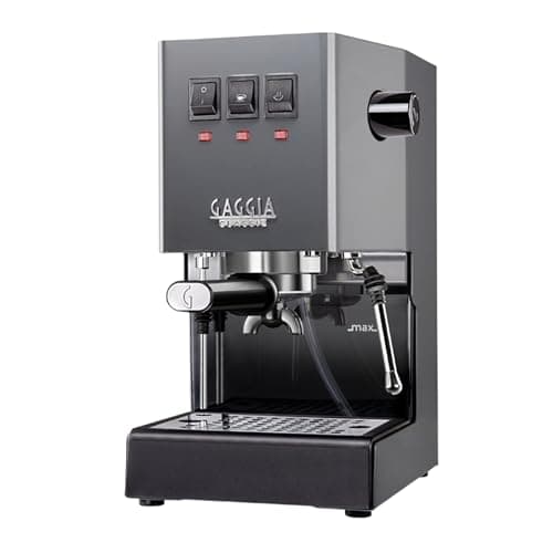 Gaggia RI9380/51 Classic Evo Pro Espresso Machine, Industrial Grey, Small