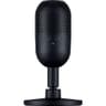 Razer Seiren V3 Mini USB Microphone: Condenser Mic - Supercardioid Pickup Pattern - Tap-to-Mute Sensor with LED Indicator - Shock Absorber - Ultra Compact - PC, Discord, OBS Studio, XSplit - Black - Creator Audio