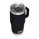 YETI Rambler 20 oz Travel Mug, Stainless Steel, Vacuum Insulated with Stronghold Lid, Black - Engineered Drinkware