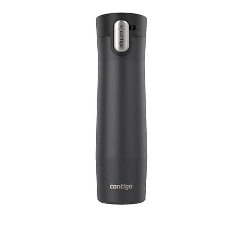 Contigo West Loop 3.0 Stainless Steel Insulated Travel Mug, Leak Proof with AutoSeal Lid, 24oz, Matte Black - Engineered Drinkware