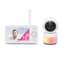 VTech Video Baby Monitor VM5263, 5" HD LCD, Pan-Tilt-Zoom, White - Smart Baby Monitors