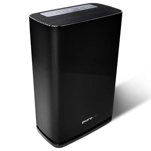 PuroAir 400 HEPA Air Purifier for Home Large Rooms - Covers 2,000 Sq Ft - Filters Up To 99.9% of Pollutants, Smoke, Pollen, Dust, and VOCs - Quiet HEPA Air Filter - Air Purifiers for Bedroom - High-End Air Purifiers