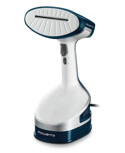 Rowenta Handheld Steamer for Clothes, X-Cel, 1600 Watts, 40-Second Fast Heat-Up, Powerful Continuous or On Demand Steam, 1600 Watts, Portable Clothes Steamer, Travel Must Have, Navy Blue, DR8120