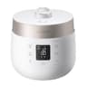 CUCKOO Twin Pressure Rice Cooker 6-Cup Uncooked / 12-Cup Cooked with Nonstick Inner Pot, Versatile Rice Maker & Warmer with 16 Menu Options, Open Cooking Mode, Voice Guide, White (CRP-ST0609FW) - Premium Rice Cookers