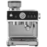 Koolatron Kenmore Espresso Machine - Automatic Coffee Maker With Auto Tamper, Auto Cleaning, Milk Steamer & Frother, Bean Grinder, Make Professional Barista Style Cappuccino, Latte, Stainless Steel - Home Espresso Machines