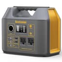 EnginStar Portable Power Station,300W Solar Generator, 110V 296Wh Power Bank Two Pure Sine Wave AC Outlet 80000mAh Lithium Battery Pack for Camping Outdoors Trip RV Hunting Vans Emergency Backup - Portable Power Stations