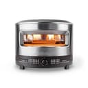 Solo Stove Pi Prime Pizza Oven Outdoor - Gas Pizza Oven Propane - Portable with Cordierite Stone Cooking Surface - Demi-Dome Design - Wide-Mouthed Opening - Stainless Steel - Portable Pizza Ovens