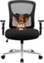 Sweetcrispy Big and Tall Office Desk Chair with Lumbar Support, 500lbs Heavy Duty Mesh Ergonomic Computer Chair with 4D Armrest and Wide Comfy Seat, Wheels for Adult - Ergonomics