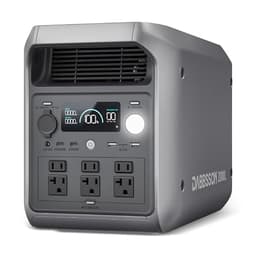 DABBSSON Portable Power Station 2000L, 2048Wh Semi-Solid LiFePO4 Battery, 2200W AC Output 6, 3300W Power Boost, 1 Hr Fast Charge, Solar Generator for Home Backup, Camping & RVs (Solar Panel Optional) - Portable Power Stations