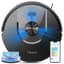 Tikom Robot Vacuum and Mop Combo, 6000Pa Automatic Robotic Vacuum Cleaner, Smart Mapping, 150 Min Max, Ideal for Pet Hair, Hardfloors, Carpets, Home(L8000 Pro) - Robot Vacuums