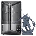 ELEGOO Saturn 4 Ultra 16K Resin 3D Printer, Fast Printing up to 150mm/h, 16K Ultra High Resolution, Automatic Leveling, Smart Mechanical Sensor, AI Camera, Large Printing Size 211.68*118.37*220mm³ - 3D Printers