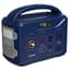 Tenergy T320 Portable Power Station, 300Wh Battery, 110V/200W (Surge 400W) 2 Pure Sine Wave AC outputs, USB type C PD 45W, Solar Ready Mobile Power for Outdoors Camper Vans RV, Emergency Backup, Navy - Portable Power Stations