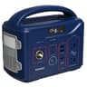 Tenergy T320 Portable Power Station, 300Wh Battery, 110V/200W (Surge 400W) 2 Pure Sine Wave AC outputs, USB type C PD 45W, Solar Ready Mobile Power for Outdoors Camper Vans RV, Emergency Backup, Navy - Portable Power Stations