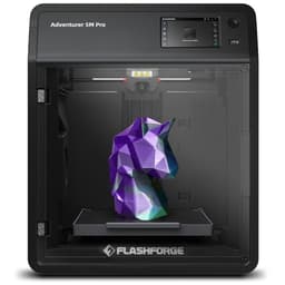 FLASHFORGE AD5M Pro 3D Printer 600mm/s High Speed & Precision, Full-Auto Calibration with 0.4&0.6mm Nozzle Bundle, CoreXY Structure & Auxiliary Chamber Cooling, ≤50 dB Quite Printing Camera Printers - 3D Printers