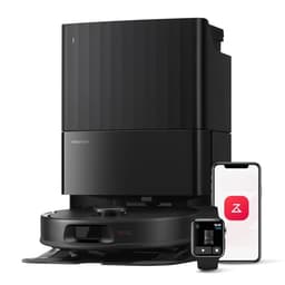 roborock Qrevo Series Robot Vacuum and Mop, 8000Pa Suction, Upgraded from Qrevo S, Anti-Tangle Brushes, Smart Obstacle Avoidance, Auto Mop Washing, All-in-One Dock, 200RPM Spinning Mops, Black(QV 35A) - Robot Vacuums