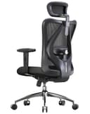 SIHOO M18 Ergonomic Office Chair, High Back Mesh Desk Chair with Adjustable Headrest & Lumbar Support, 330lbs Capacity Computer Chair with 2D Armrests & Wide Cushion, Tilt Lock, for Home Office-Black - Ergonomics
