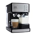Mr. Coffee Espresso and Cappuccino Machine Stainless Steel Programmable Coffee Maker with Automatic Milk Frother 15-Bar Pump Ideal for Home Baristas - Home Espresso Machines