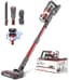 Ljuren Cordless Vacuum Cleaner, 85,000PRM Upgraded Dual Suction Cordless Stick Vacuum up to 35mins Runtime, Lightweight Rechargeable Vacuum for Home (Crimson Black) - Cordless Stick Vacuums
