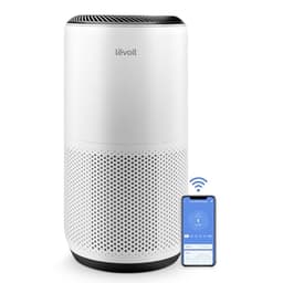 LEVOIT Air Purifiers for Home Large Room Up to 1733 Ft² With HEPA Sleep Mode, AHAM VERIFIDE, Auto Mode, Air Quality Monitor, Smart WiFi, 3-in-1 Filter For Pet Allergy, Smoke, Dust, Core 400S-P, White - High-End Air Purifiers