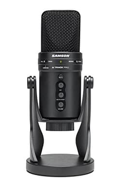SAMSON G-Track Pro Professional USB Condenser Microphone with Audio Interface - Creator Audio