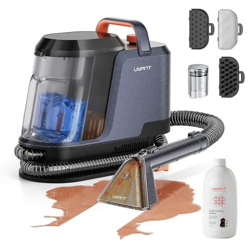Uwant Carpet Cleaner Machine 18Kpa Powerful Suction, Portable Carpet Cleaner with Cleaning Tools&Self-cleaning Upholstery Cleaner for Cars,Sofa Set of 1 - Portable Carpet & Upholstery Cleaners