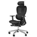 PatioMage Ergonomic Office Chair, Big and Tall Desk Chair with Adjustable Lumbar Support & Seat Depth, High Back Computer Chair, Swivel Mesh Chairs with Wheels for Home Office, Black - Ergonomics