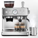 COWSAR Espresso Machine with Grinder, Commercial Expresso Coffee Machines with Dual Boiler, Use Milk Frother and Brew Coffee Machine Simultaneously, Coffee Maker Cappuccino Latte, 95oz Water Tank - Home Espresso Machines