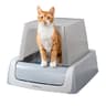 PetSafe Legacy ScoopFree Crystal Pro Self-Cleaning Automatic Cat Litter Box - Front-Entry Motion-Sensing Cat Box with Integrated Health Counter - Includes 1 Disposable Crystal Litter Tray - Smart Pet Tech