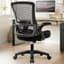 NEO CHAIR Office Desk Gaming Chair Computer High Back Mesh Seat with Rolling Wheels Ergonomic Adjustable Comfy Flip-up Armrests Lumbar Support Height for Home (Black) - Ergonomics