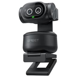 EMEET PIXY Dual-Camera AI-Powered PTZ Camera 4K, AI Tracking, PDAF&AI Autofocus 0.2s, 1/2.55'' Sony Sensor, 3 Mics, Presets, Gesture Control, 4K Webcam for Streaming and OBS/Twitch/Switch 2 Compatible - 4K Webcams
