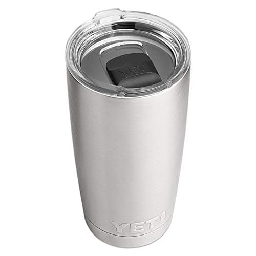 YETI Rambler 20 oz Tumbler, Stainless Steel, Vacuum Insulated with MagSlider Lid, Stainless - Engineered Drinkware