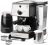 EspressoWorks All-In-One Espresso Machine with Milk Frother 7-Piece Set - Latte Maker Includes Grinder, Frothing Pitcher, Cups, Spoon and Tamper - Coffee Gifts (Stainless Steel) - Home Espresso Machines