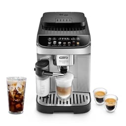De'Longhi Magnifica Evo Automatic Espresso & Coffee Machine with Auto Milk Frother, Built-in Grinder & Auto-Clean Function - For Latte, Cappuccino, Americano, Iced Coffee, ECAM29084SB , Silver - Home Espresso Machines