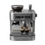 Philips Barista Brew Semi Automatic Espresso Machine - Single & Double Espresso,Americano, 250g Bean Container+Grinder+Milk Jug with temperature indicator,Calibrated Tamping,Metal Silver (PSA3218/01) - Home Espresso Machines