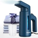 Blesgam Steamer for Clothes 700W, Double Row Steam Clothes Steamer, 180ML Large Capacity Water Tank, 40S Fast Heat-up Garment steamer for Home and Office(GY168) - Handheld Steamers