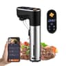 outohome 1300W Sous Vide Cooker,WIFI Sous Vide Machines,Immersion Circulator,Precision Cooker,Recipes,Accurate Temperature and Time Control,IPX7 Waterproof,Ultra Quiet,Fast Heating,APP Recipes Timer - Sous Vide Circulators