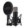 Rode RØDE NT1 5th Generation Large-diaphragm Studio Condenser Microphone with XLR and USB Outputs, Shock Mount and Pop Filter for Music Production, Vocal Recording and Podcasting (Black) NT1 5th Gen Black - Creator Audio