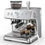 COWSAR Commercial Espresso Machine 15 Bar, Semi-Automatic Espresso Maker with Bean Grinder & Milk Frother Steam Wand, Removable Water Reservoir, Self-Cleaning, Ideal for Cappuccino, Stainless Steel - Home Espresso Machines