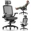 GABRYLLY Ergonomic Office Chair with Footrest, High Back Home Desk Chair - 3D Headrest, Flip-Up Arms, 135° Tilt and Wide Cushion, Heavy Duty Mesh Chairs for Task Computer Gaming,GYB01-FT - Ergonomics