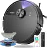 MONSGA Robot Vacuum and Mop Combo, 7000Pa Robotic Vacuum with Lidar Navigation, 180mins Runtime, Tangle-Free Robot Mop, 5 Editable Maps, APP/Remote/Voice Control, Ideal for Hard Floors and Carpets - Robot Vacuums