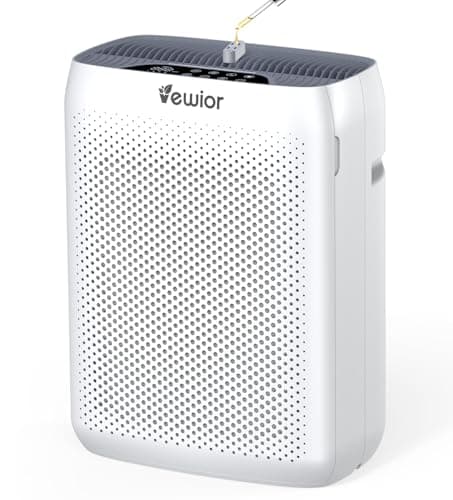 VEWIOR Air Purifiers for Home Large Room Up to 3000Sq.ft, H13 HEPA Air Purifier for Bedroom with PM2.5 Display Air Quality Sensor, Sleep Mode, Timer, Air Cleaner for Smoke, Pet Hair, Dust Pollen