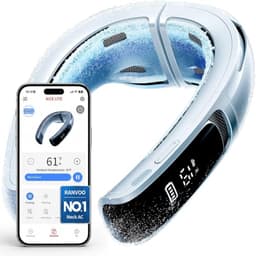 RANVOO AICE LITE MAX 2026 AI Neck Air Conditioner, Real AC Neck Cooling Fan, White - Neck Coolers